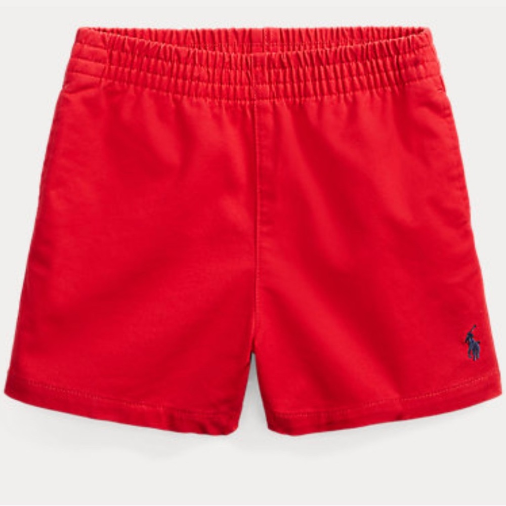 Ralph Lauren Boys Red Chino Short